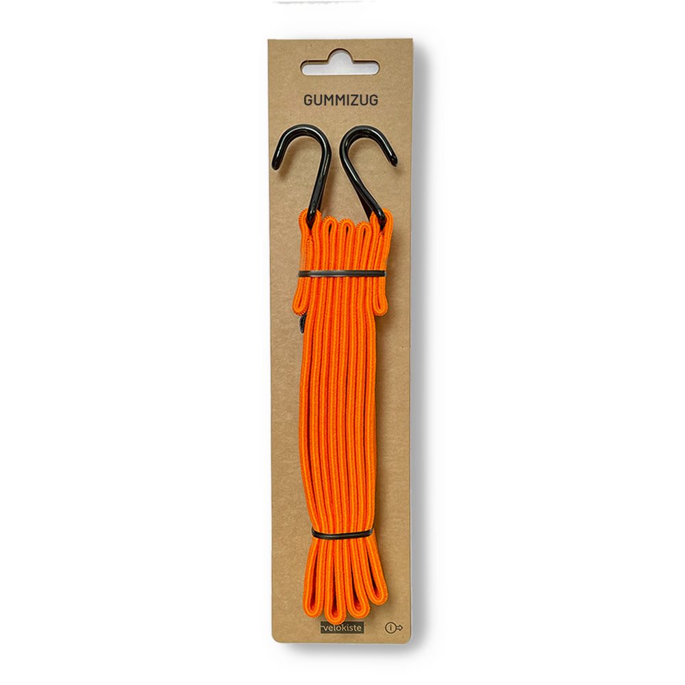 Gummizug von velokiste in langer Ausführung orange