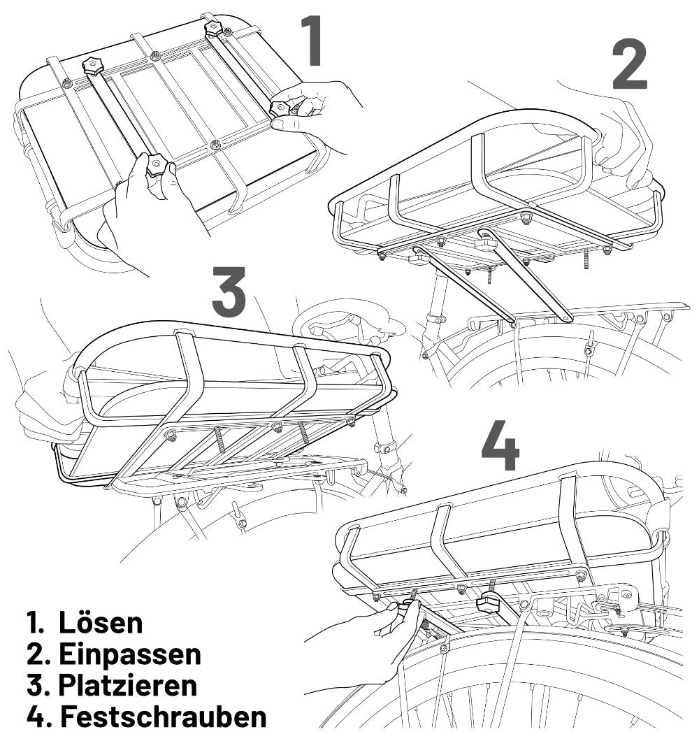 Montageanleitung Velokorb PACKI