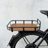 Velokorb PACKI Nussbaum Holz Gepäckträger hinten